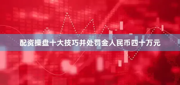 配资操盘十大技巧并处罚金人民币四十万元